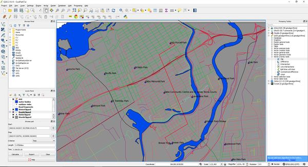 Network Analysis Finding Shortest Path In QGIS CUOSGwiki