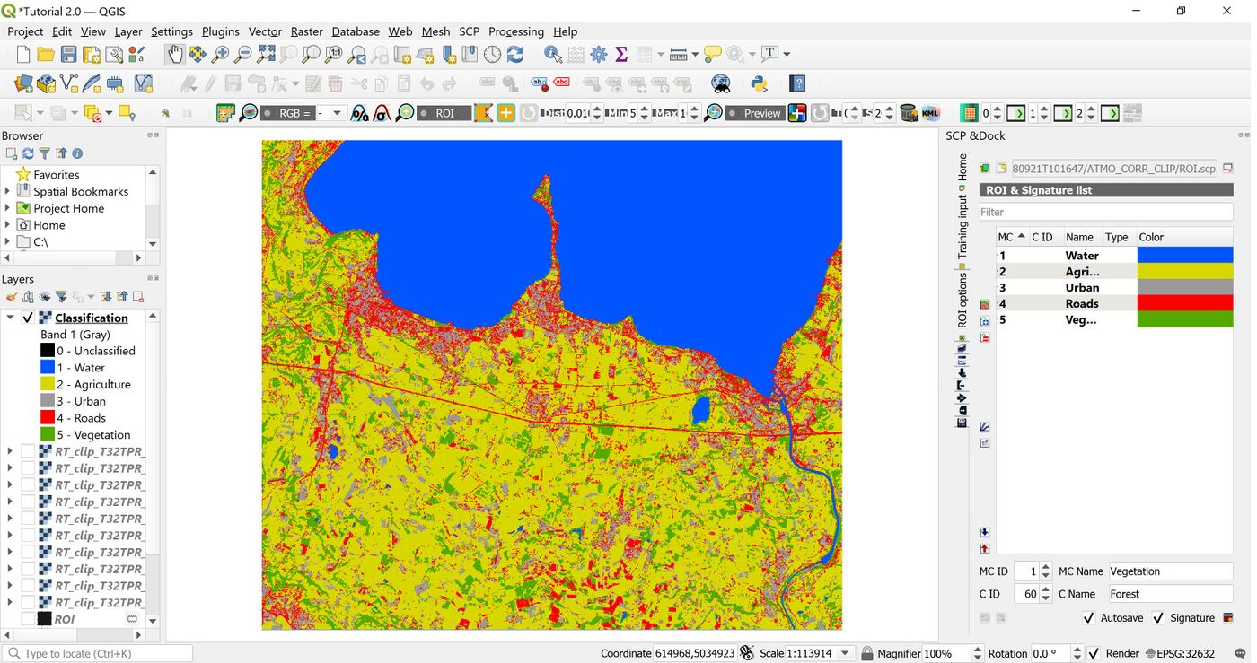 Supervised classification in QGIS - CUOSGwiki