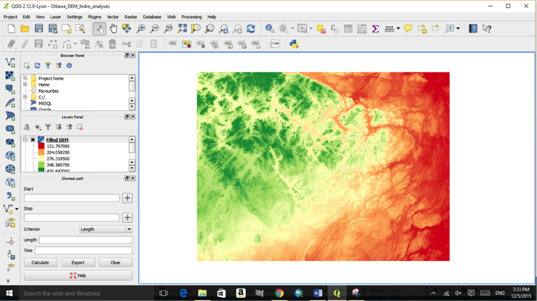 Exploring the Hydrological Tools in QGIS - CUOSGwiki