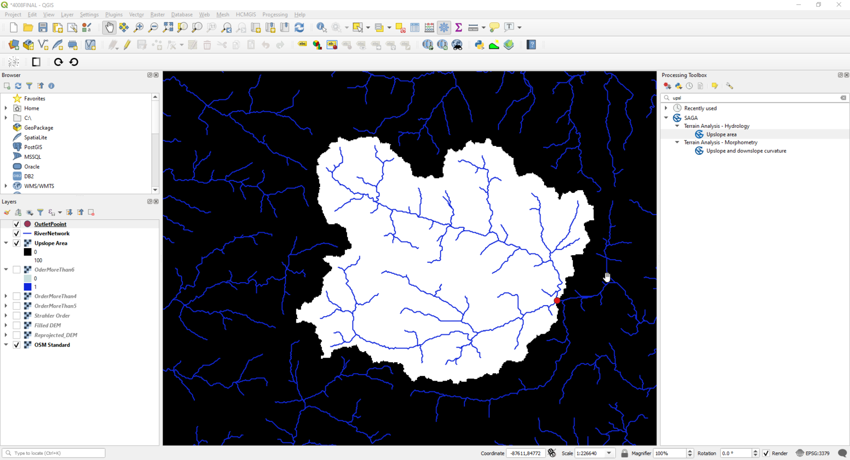 Using QGIS to conduct watershed analysis and 3D modeling CUOSGwiki