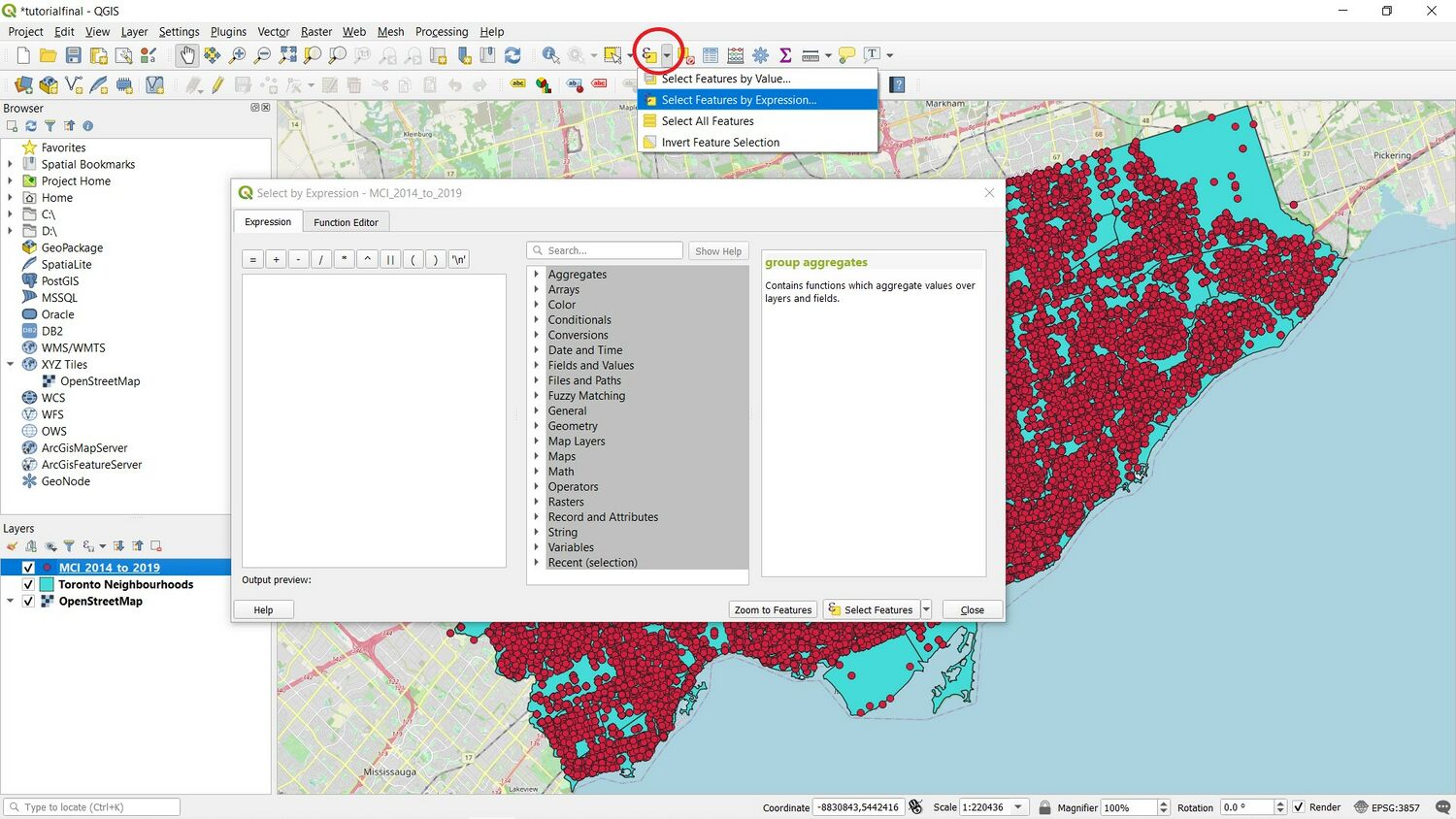 Creating a Heatmap using QGIS - CUOSGwiki