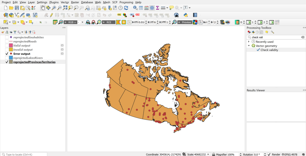 Creating A Buffer Analysis In QGIS - CUOSGwiki